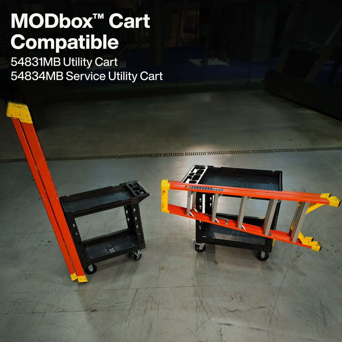 Klein MODbox Utility Cart Ladder Holder - view 7