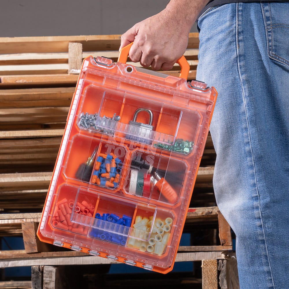 Klein Tools 54809MB MODbox Short Component Box, Half Width – Tool Nut