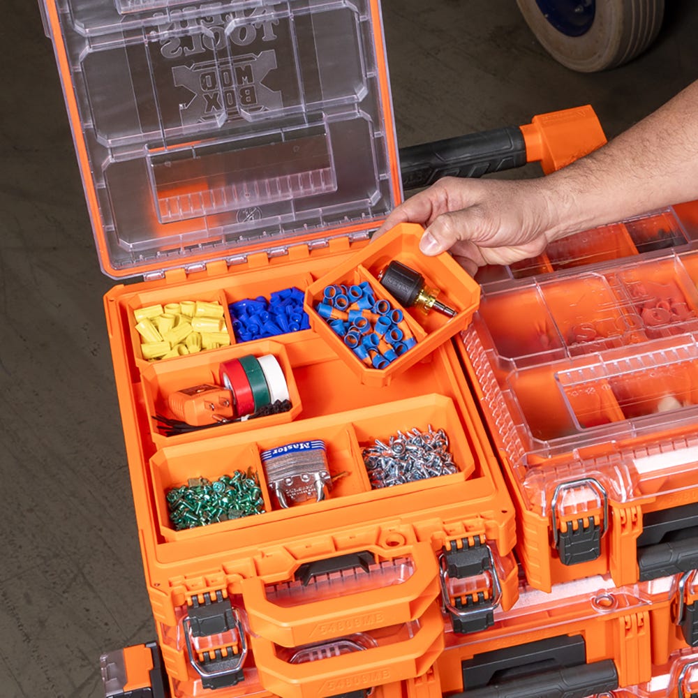 Klein Tools 54809MB MODbox Short Component Box, Half Width