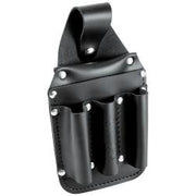 Klein Tools 5481 Tool Pouch, Leather Pocket Tool Organizer, 6-Pockets, 5.75x2.5x10-Inch