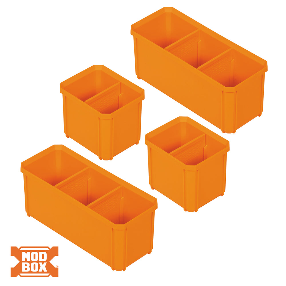 Klein MODbox Replacement Bins, Tall, 4-Pack