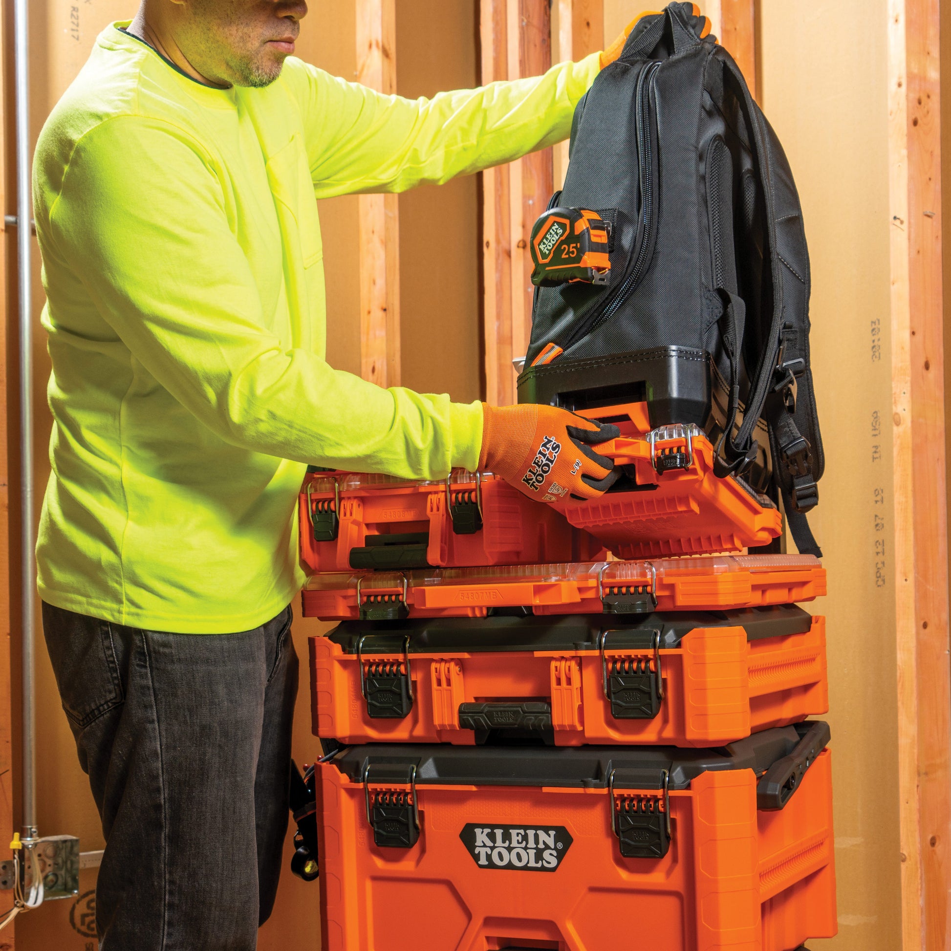 Klein Tools 54812MB MODbox Tool Bag, Tote, and Backpack Component Box