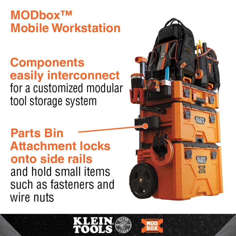 Klein Tools 54815MB MODbox Parts Bin Rail Attachment – Tool Nut