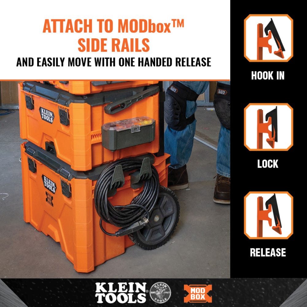 Klein Tools 54816MB MODbox Multi-Hook Rail Attachment