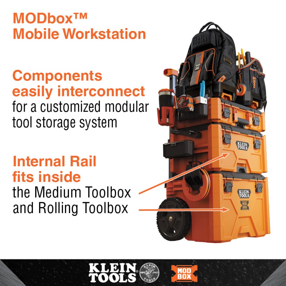 Klein Tools 54818MB MODbox Internal Rail Attachment