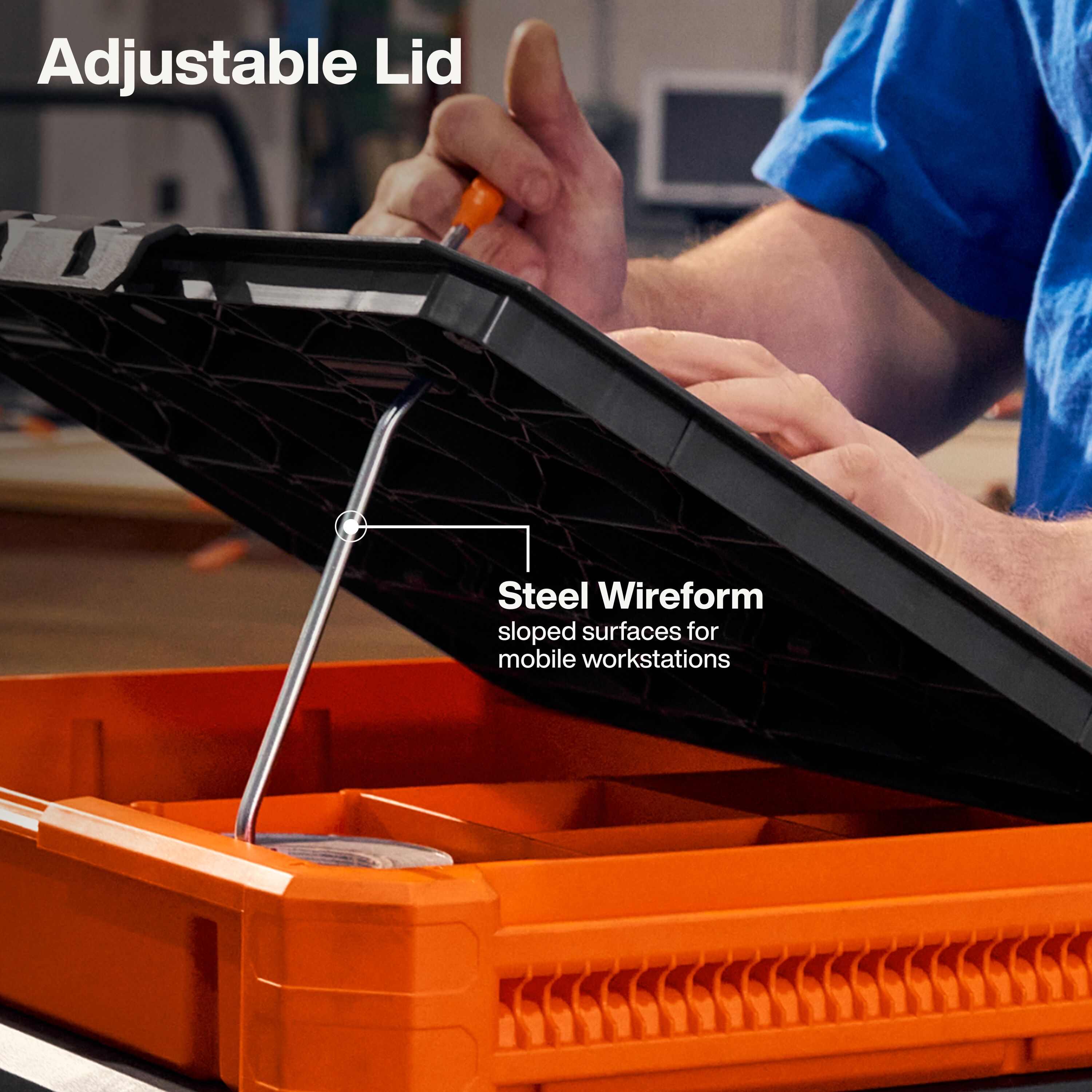 Klein 54826MB MODbox Tray Work Top – Tool Nut