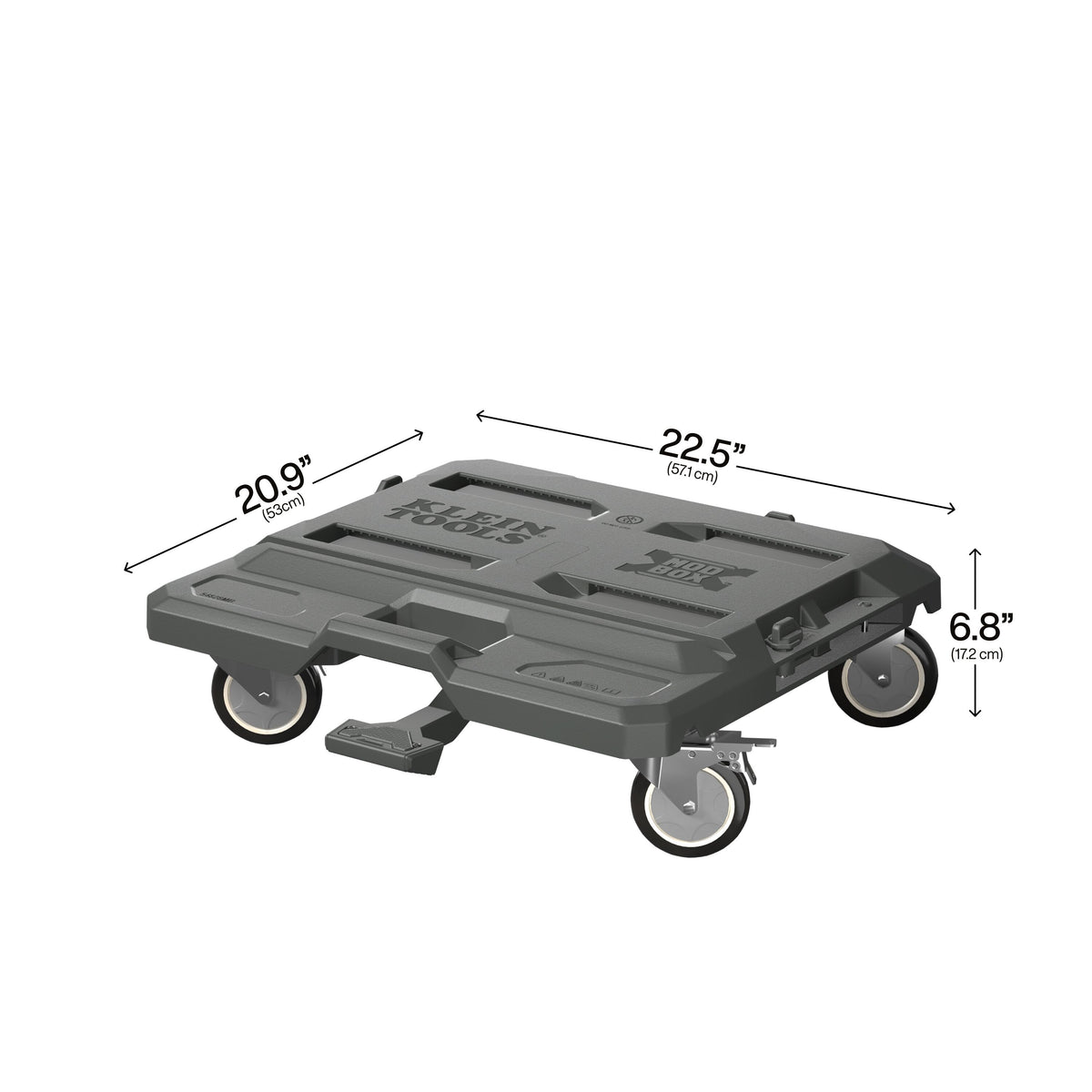 Klein Tools 54828MB MODbox dolly 250 lb load capacity