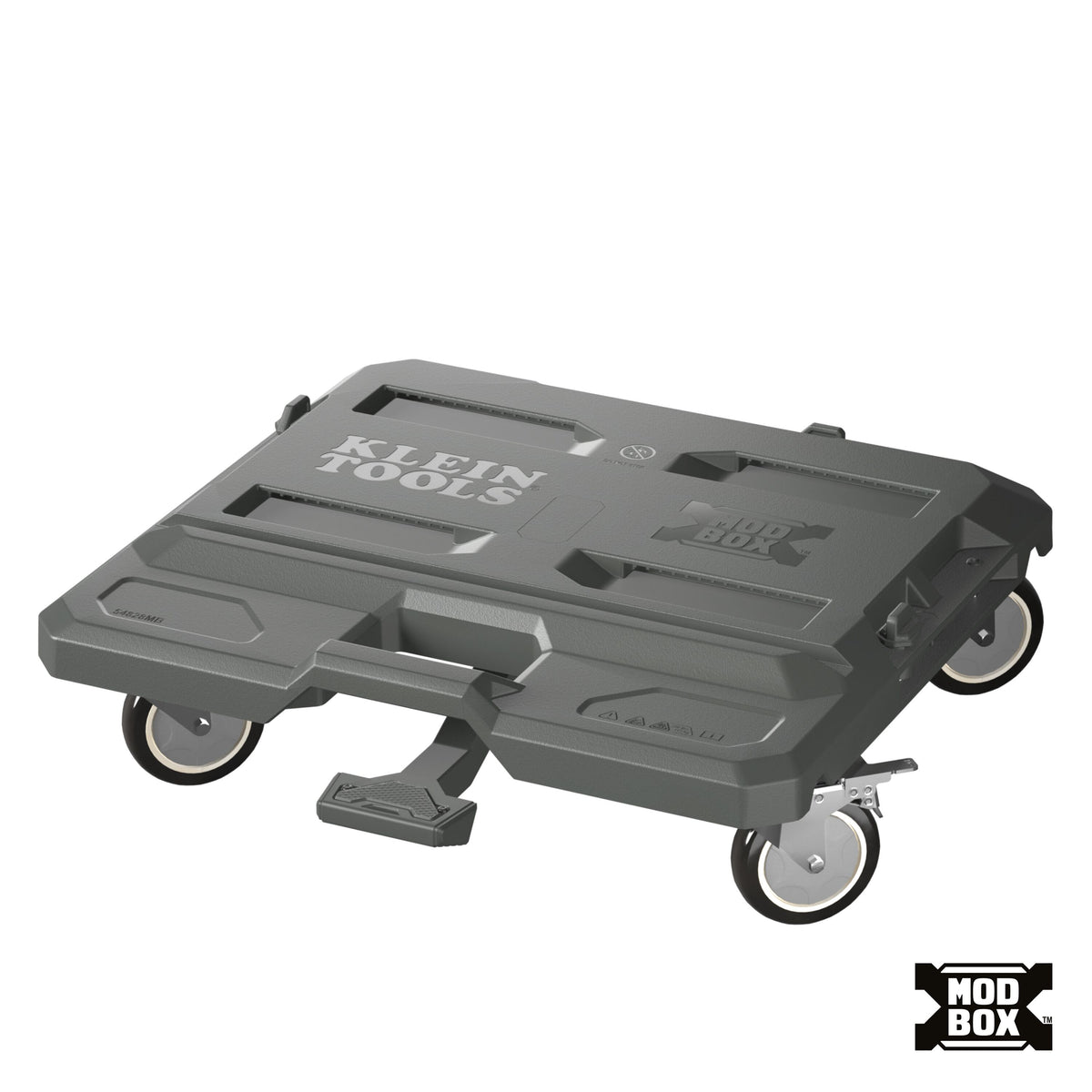 Klein Tools 54828MB MODbox 4-wheel caster dolly with interlocking design
