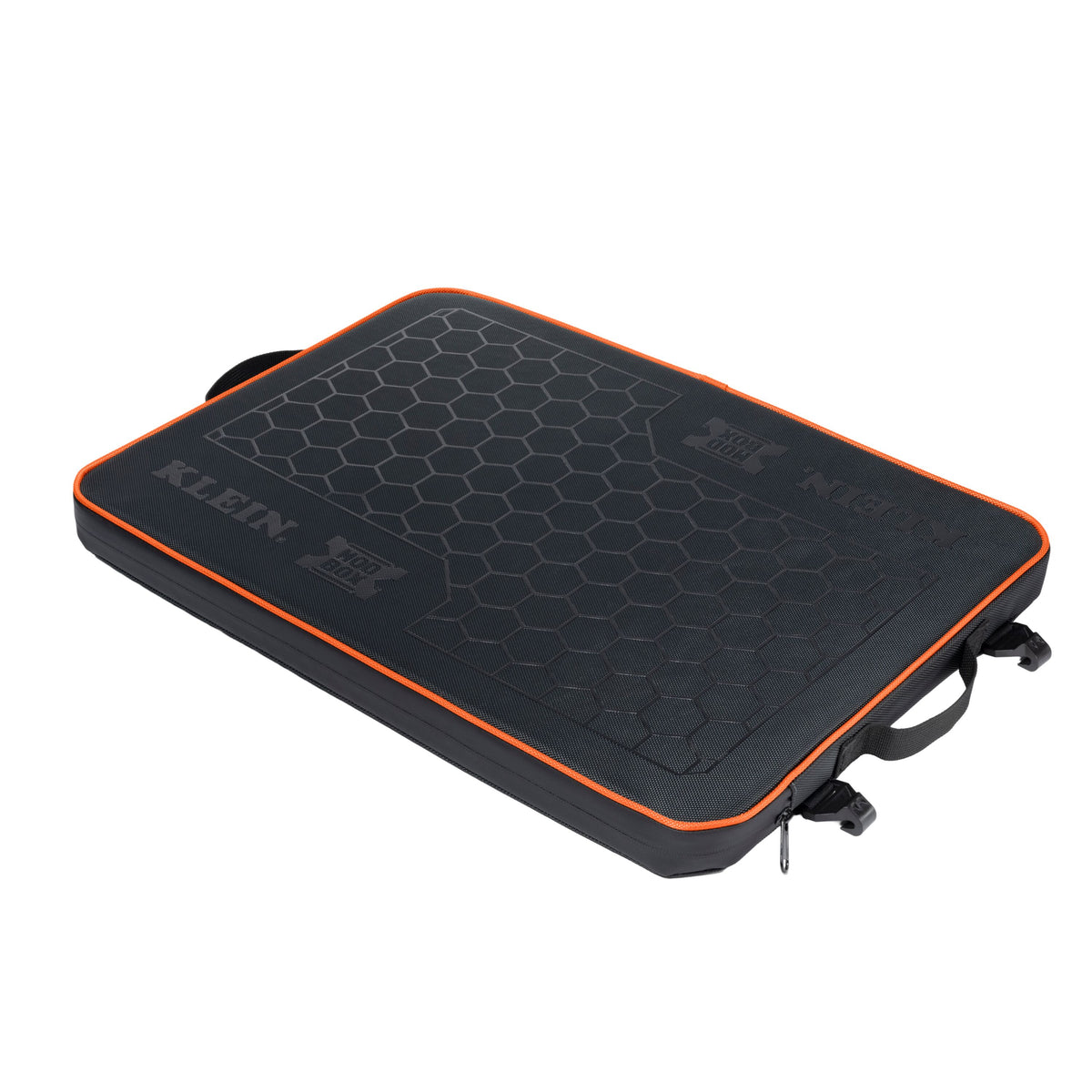 Klein Tools 54836MB MODbox kneeling pad and seat in black and orange