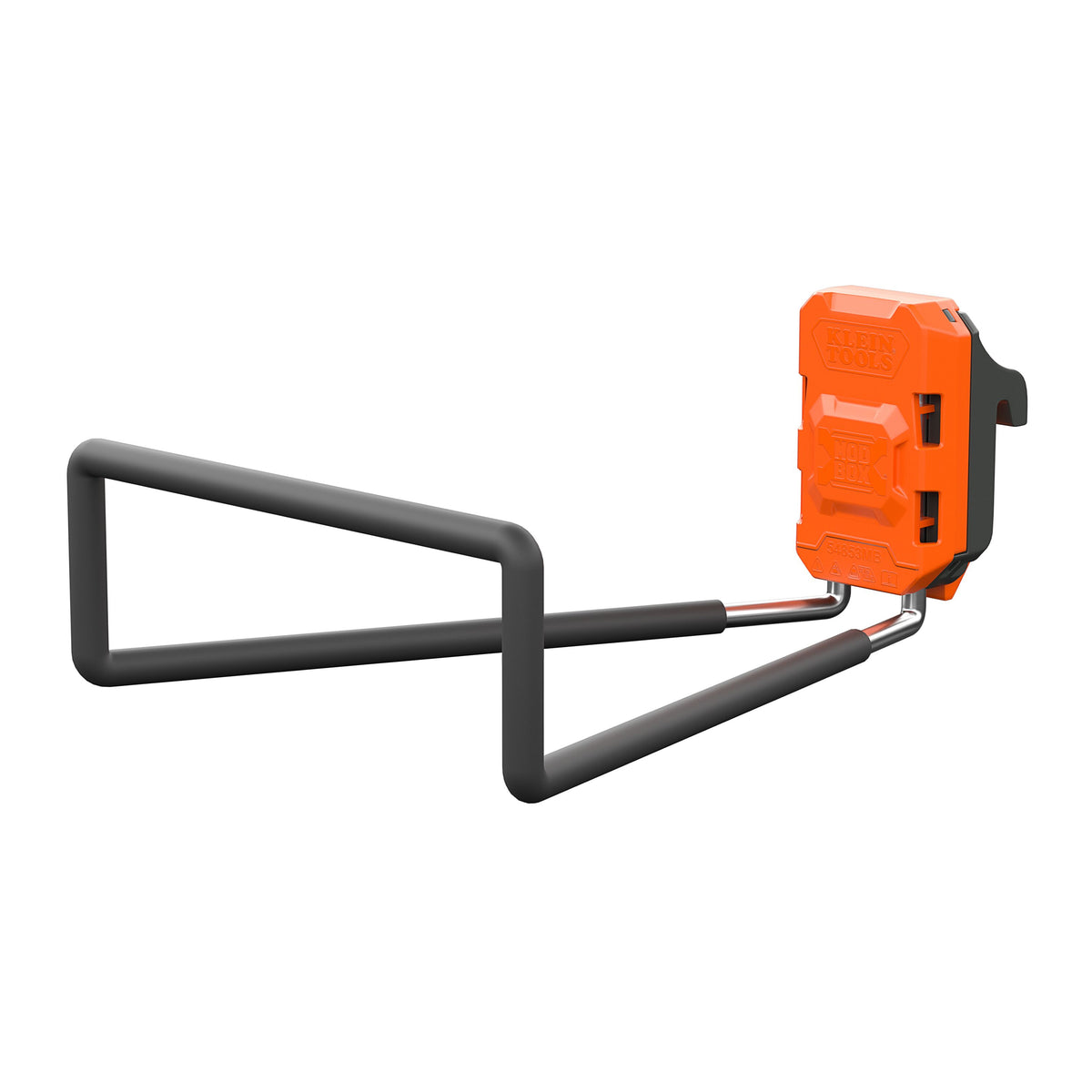 Klein Tools 54853MB MODbox Wall System XL hook in gray and orange