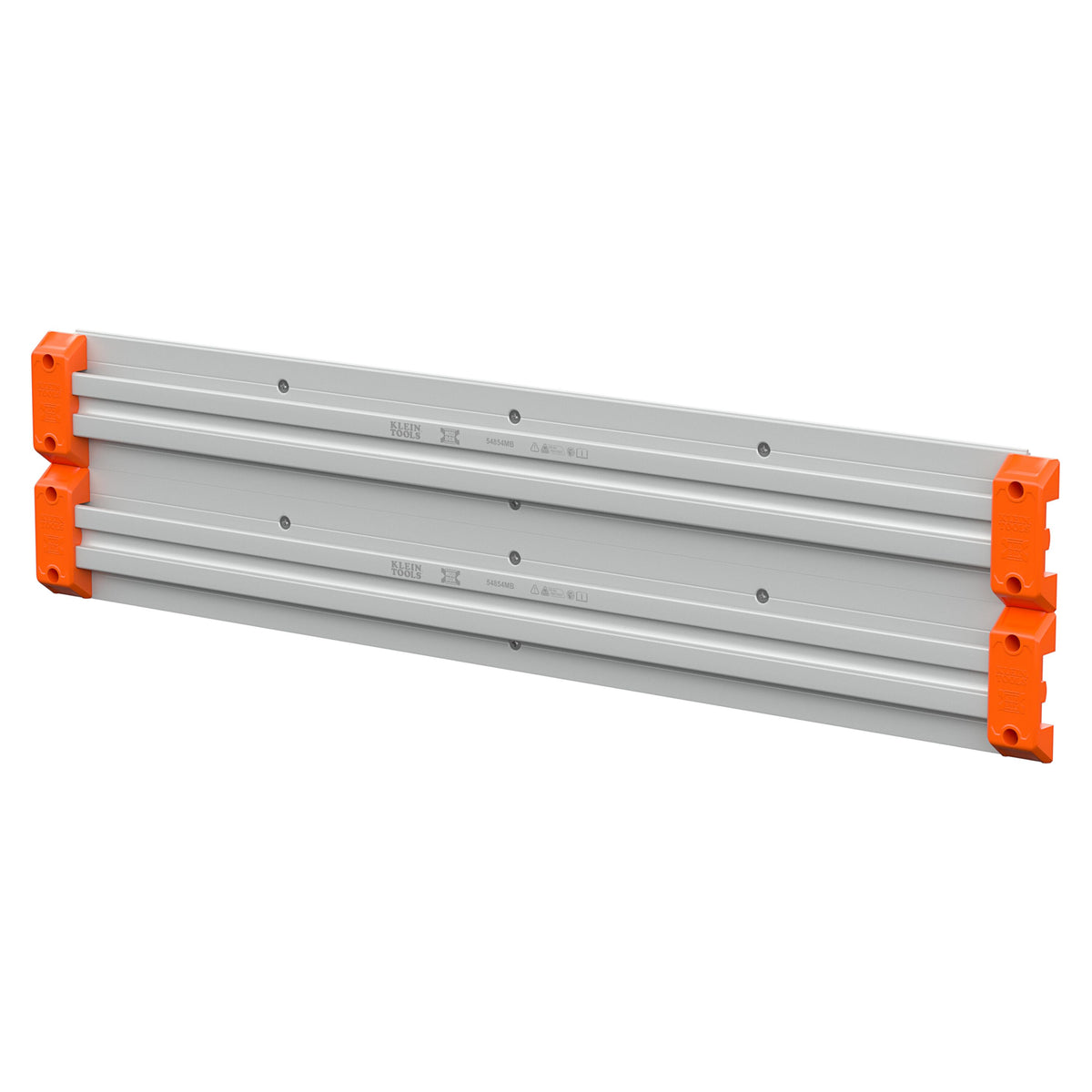 Klein Tools MODbox Wall System 32-Inch Panel 2-Pack (54854MB) two gray 32-inch MODbox wall rail panels
