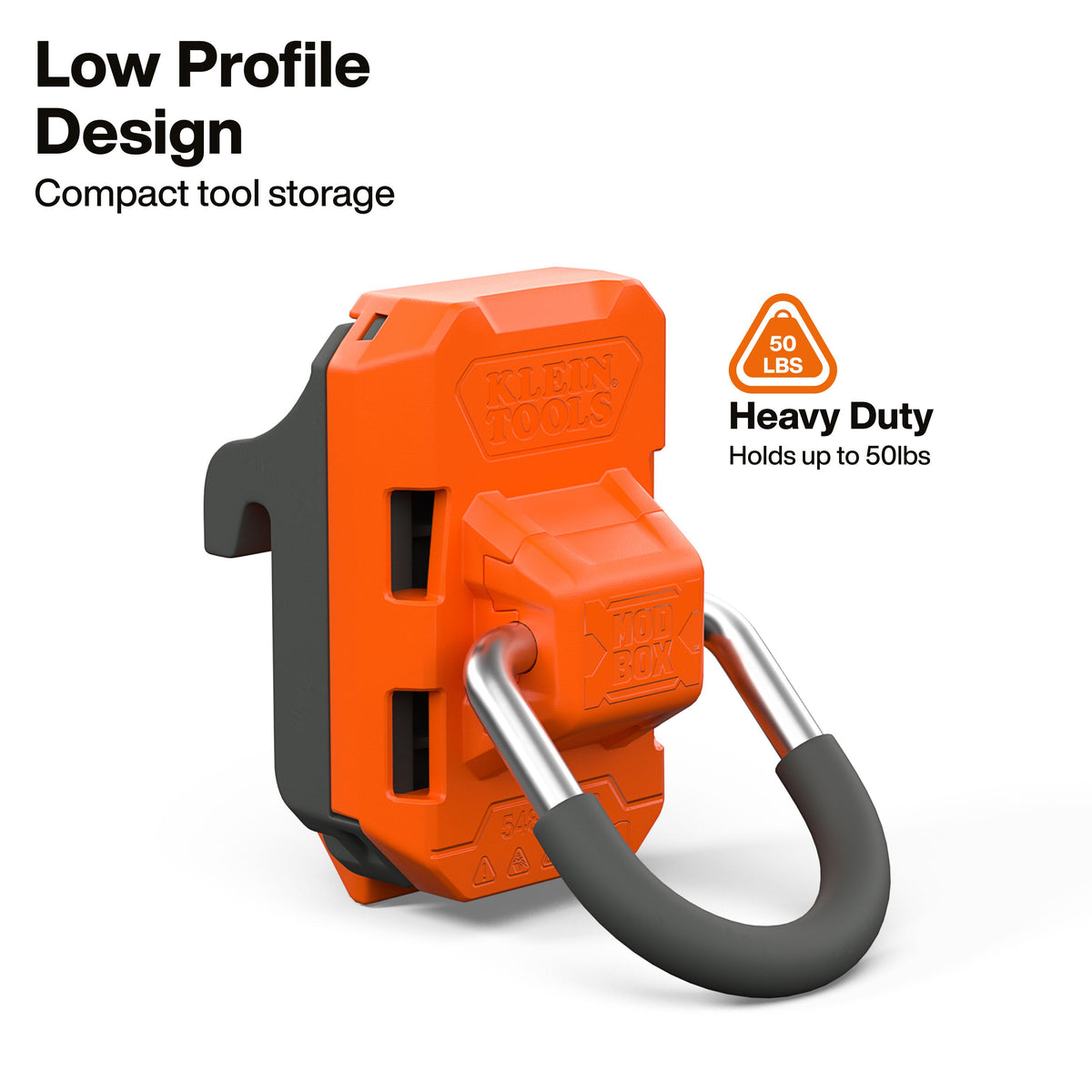 Klein Tools MODbox Wall System D-Ring 2-Pack (54861MB) pair of D-rings giving two anchor points