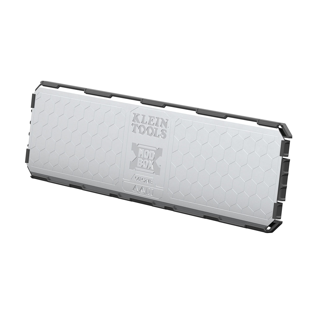 Klein Tools MODbox Wall System Steel Mount (54862MB) gray steel mounting plate for MODbox wall panels