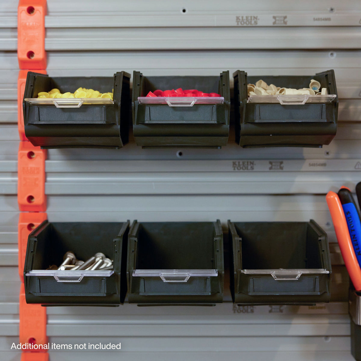 Klein Tools MODbox Wall System Small Bin 3-Pack (54865MB) dimensions and rated capacity