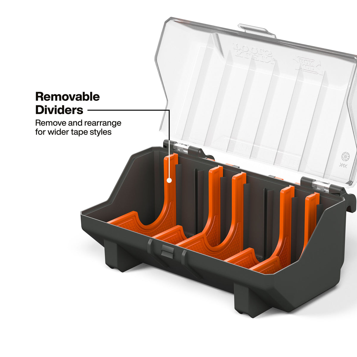 Klein Tools MODbox Electrical Tape Holder Rail Attachment (54874MB) dimensions and rated capacity