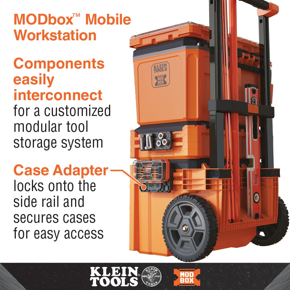 Klein Tools 54875MB MODbox Case Adapter Rail Attachment