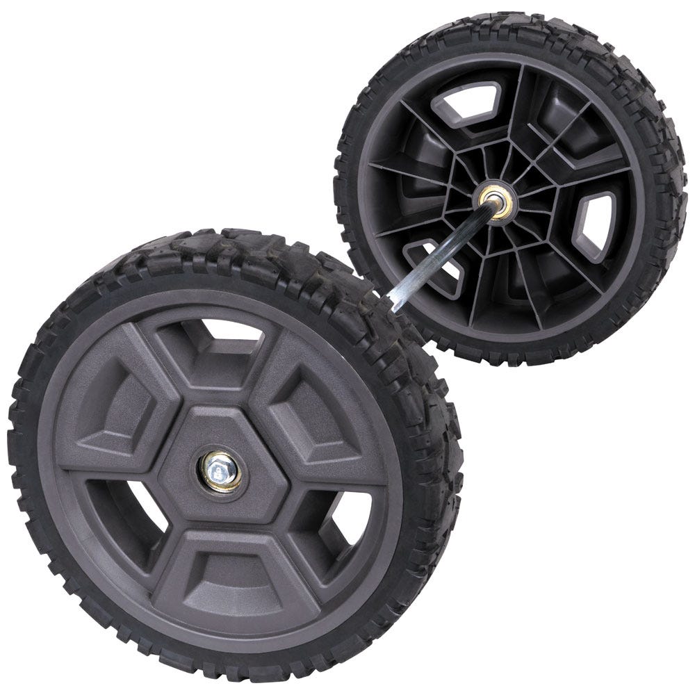 Klein Tools 54902MBR MODbox Replacement Wheels for Rolling Toolbox