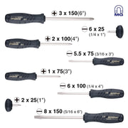 Vessel 550A8PTU ARMOR GRIP Screwdriver 8-Piece Set