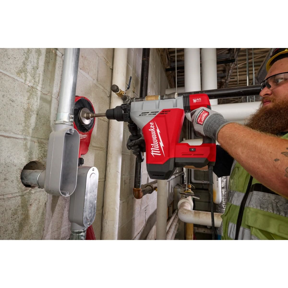 Milwaukee 5518-21 SDS MAX 1-3/4-in. Rotary Hammer – Tool Nut