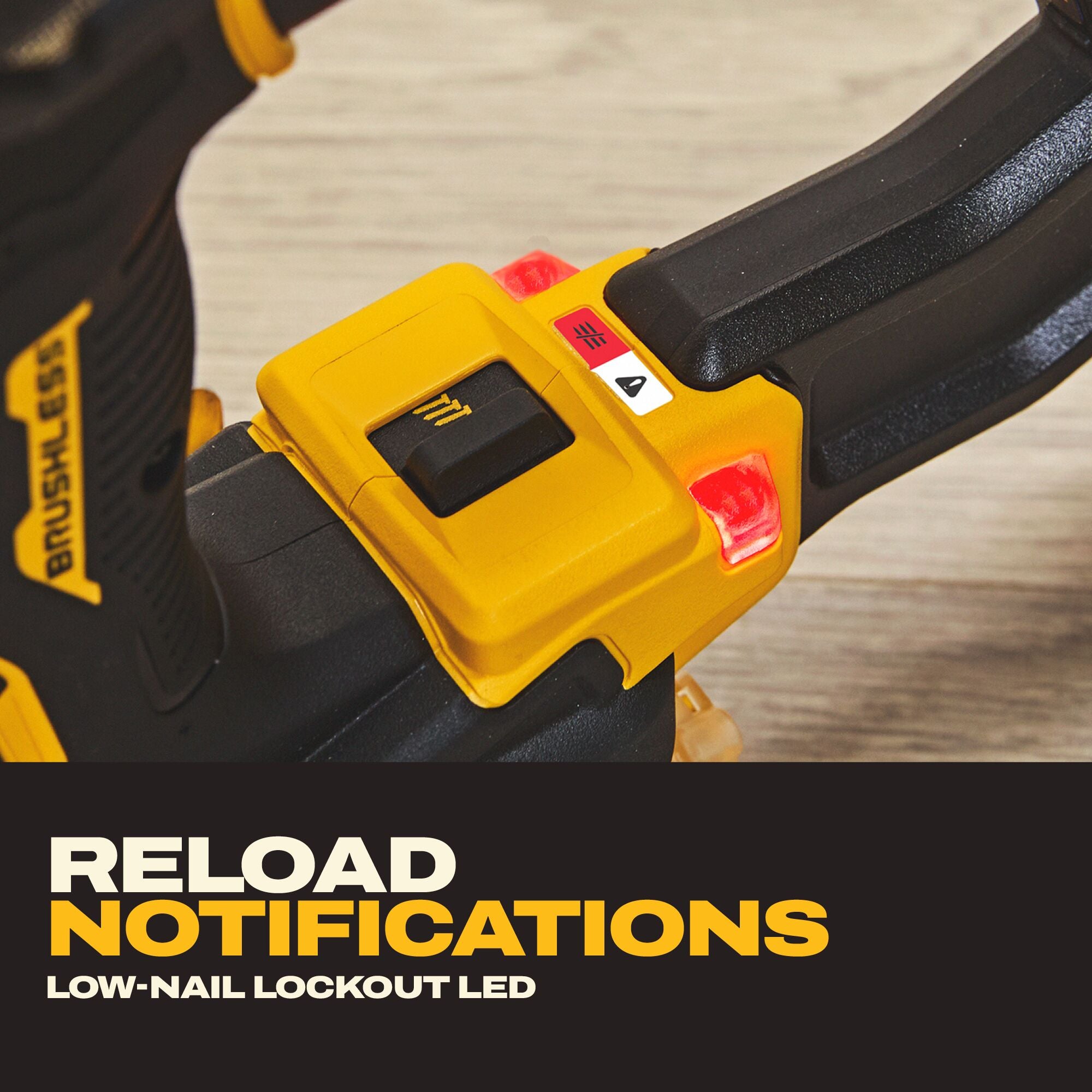 DEWALT 20V MAX* XR Cordless 16GA Straight Finish Nailer (Tool Only)