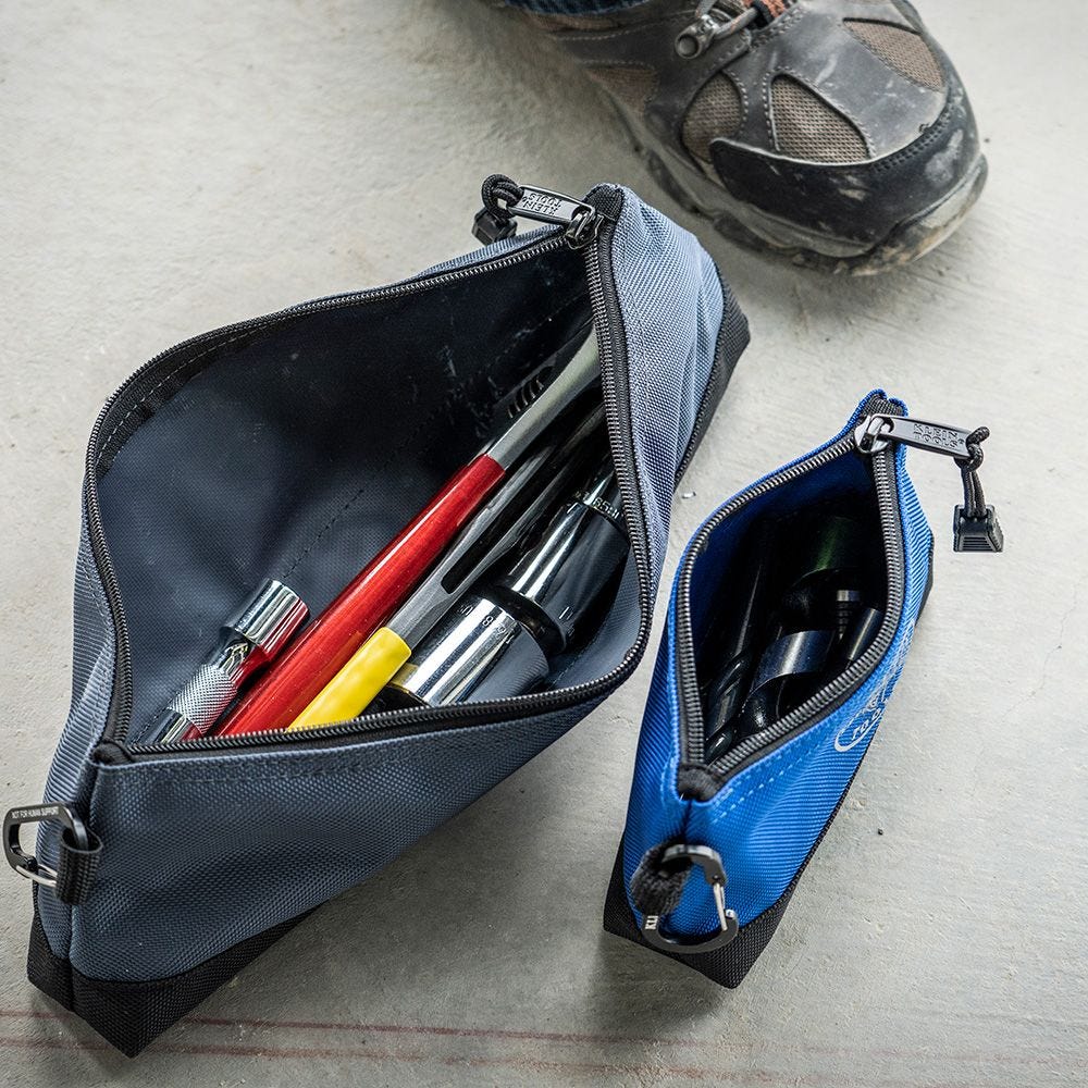 Klein Tools 55559 Stand-Up Zipper Tool Bag Set
