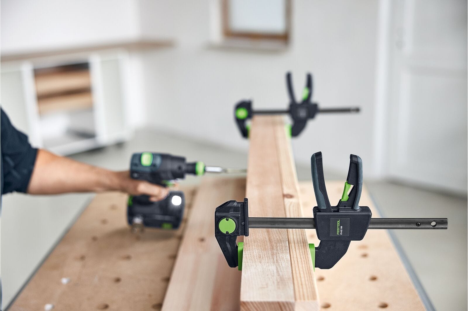 Festool 578623 FS-EZ 150/2 One-Handed Clamp 5-7/8-in. Capacity, 2-Pack