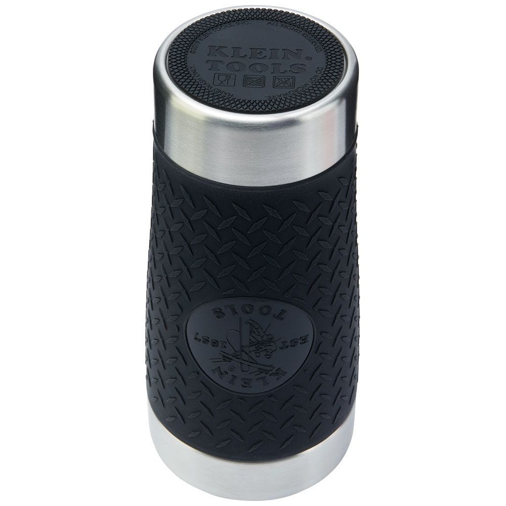 Klein 55580 Double Wall Vacuum Insulated Stainless Steel Tradesman Tumbler, 20 Oz.