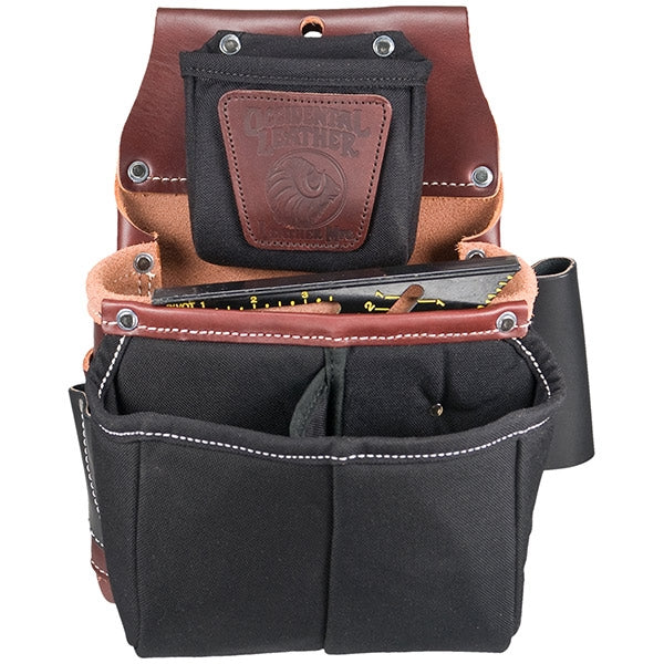 Occidental Leather 5564 Belt Worn Fastener Bag with Divided Nylon DB