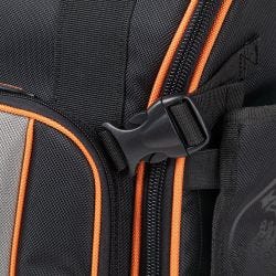 Klein Tools 55655 Tradesman Pro Tool Station Tool Bag Backpack with Work Light