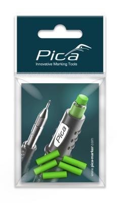 Pica Fine Dry Longlife Automatic Pencil, 0.9 w/ Replacement Erasers