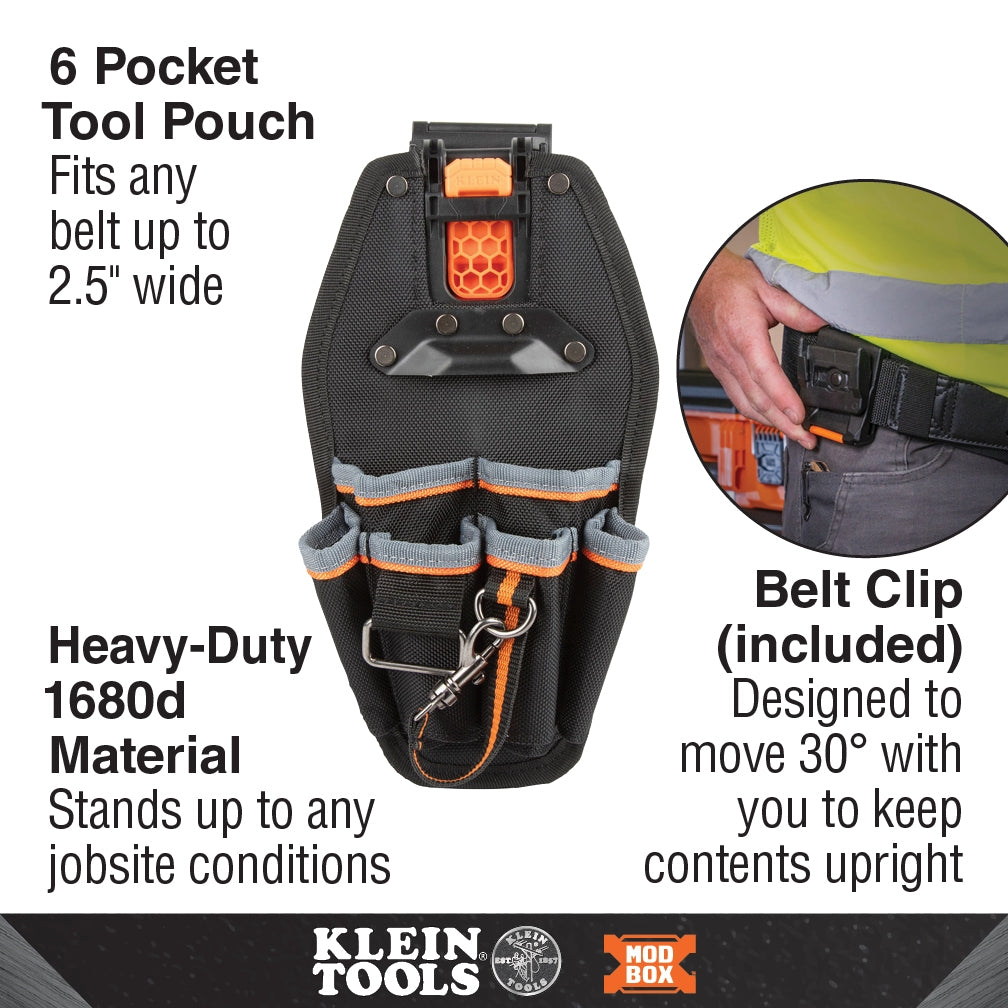Kleing 55830MB MODbox 6-Pocket Tool Pouch