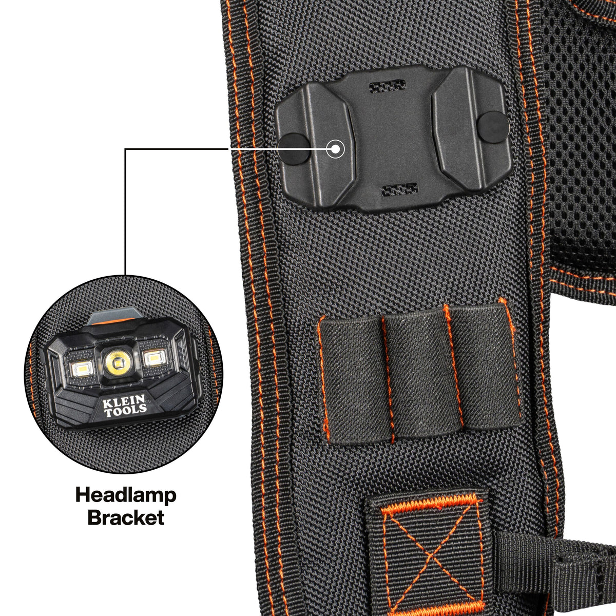 Klein Tools 55896 tool rig cell phone pocket