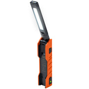 Klein Tools 56073 rechargeable handheld folding work light in orange