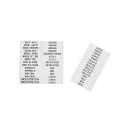 Klein Tools 56255 Wire Markers, Household Electric Panel w/Directory