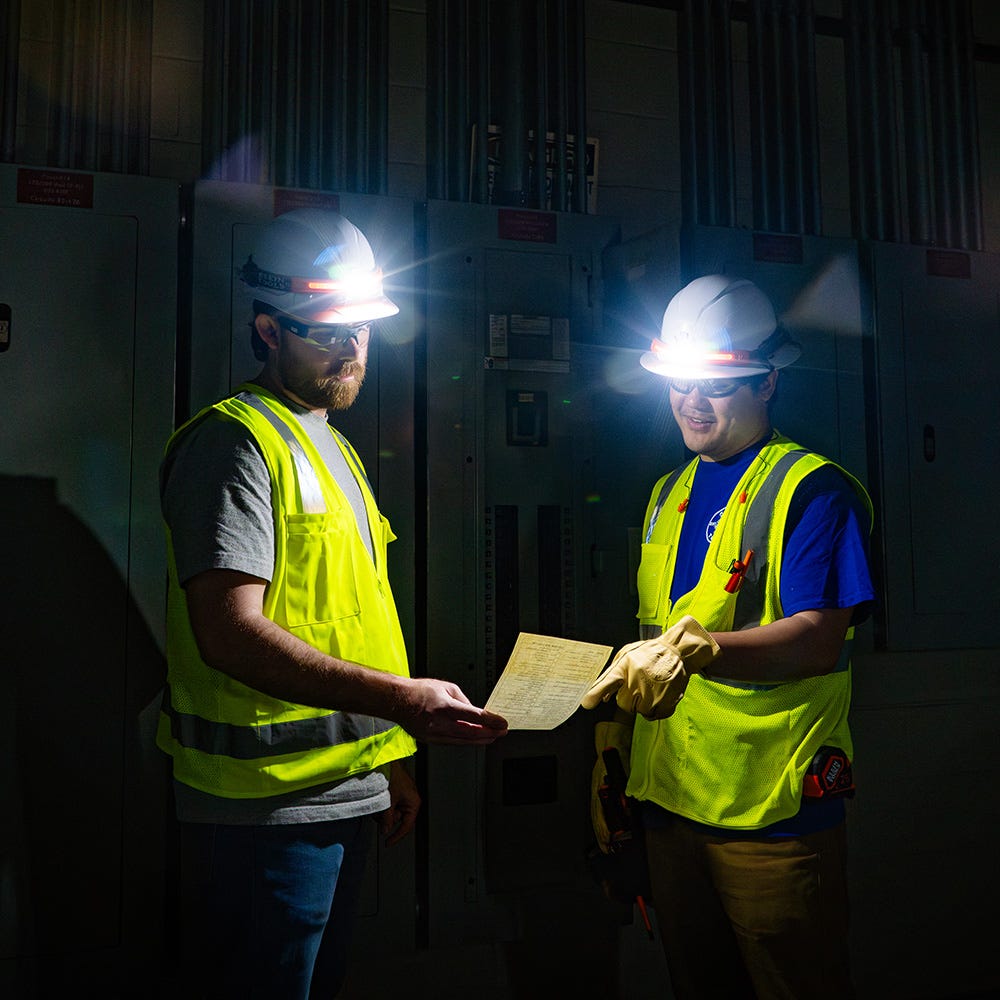 Klein Tools 56308 Widebeam Headlamp with Strap