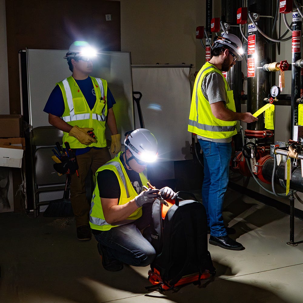 Klein Tools 56308 Widebeam Headlamp with Strap