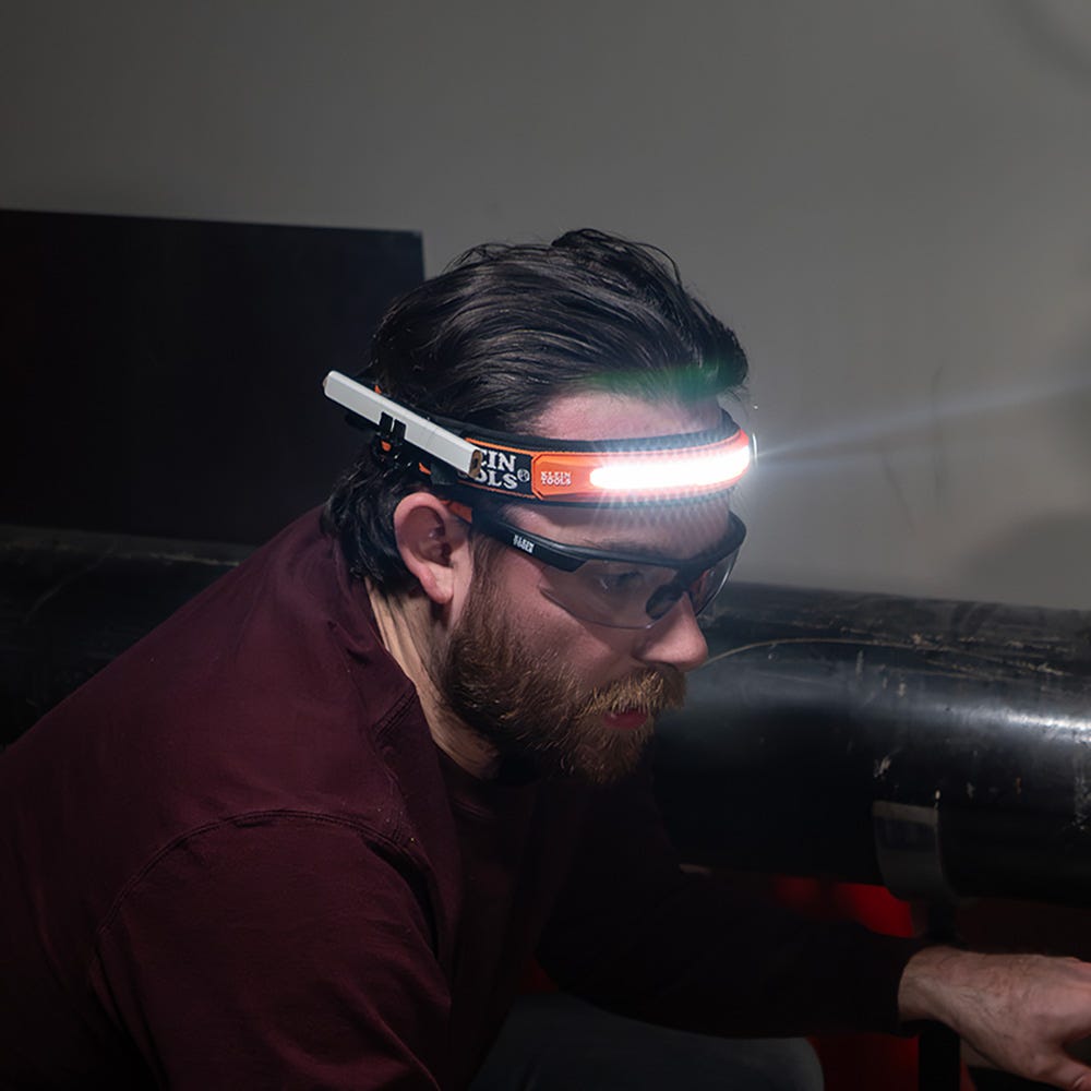 Klein Tools 56308 Widebeam Headlamp with Strap