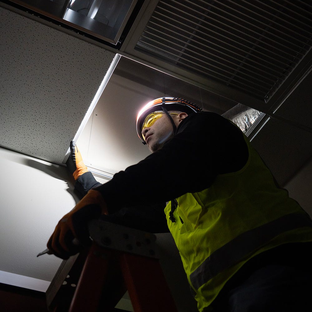 Klein Tools 56308 Widebeam Headlamp with Strap