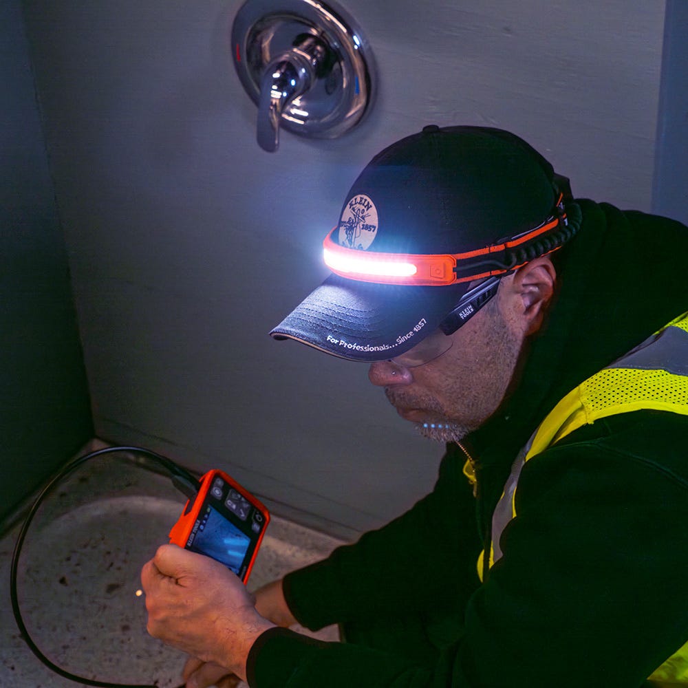 Klein Tools 56308 Widebeam Headlamp with Strap