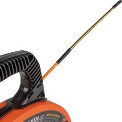 Klein Tools 56351 Fiberglass Fish Tape with Spiral Steel Leader, 100-Foot