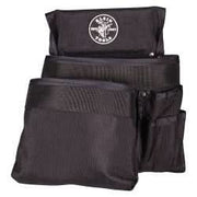 Klein Tools 5701 Tool Pouch, PowerLine Series 8-Pocket Tool Pouch, Black Nylon