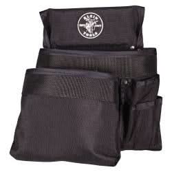 Klein Tools 5701 Tool Pouch, PowerLine Series 8-Pocket Tool Pouch, Black Nylon
