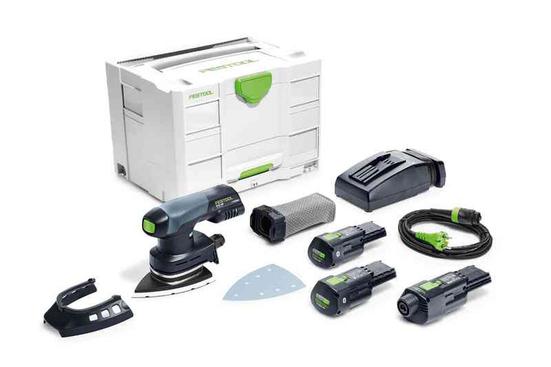 Festool 577514 DTSC 400 18V Brushless Hybrid Cordless Sander Bluetooth 3.1Ah SET