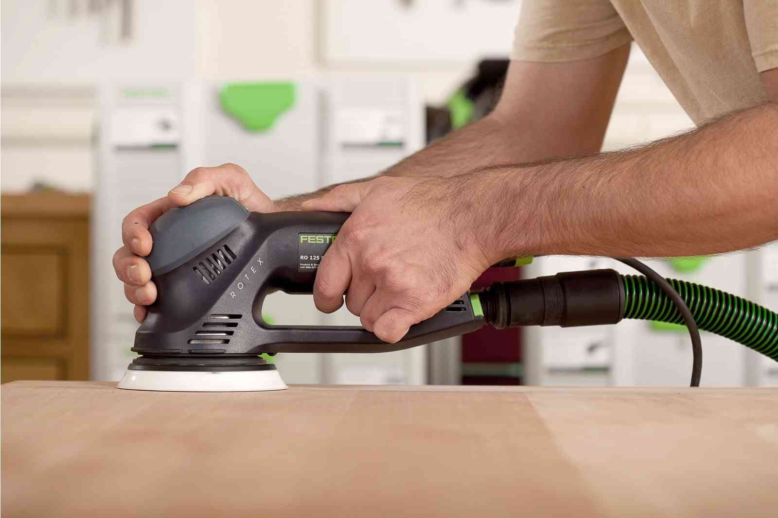 Festool 576032 RO 125 FEQ-Plus Rotex 125mm (5") Multi-Mode Sander w/ Systainer3