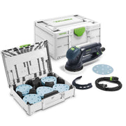 Festool RO 125 FEQ-Plus Rotex 125mm (5") Multi-Mode Sander w/ Granat Abrasive Value Set Systainer