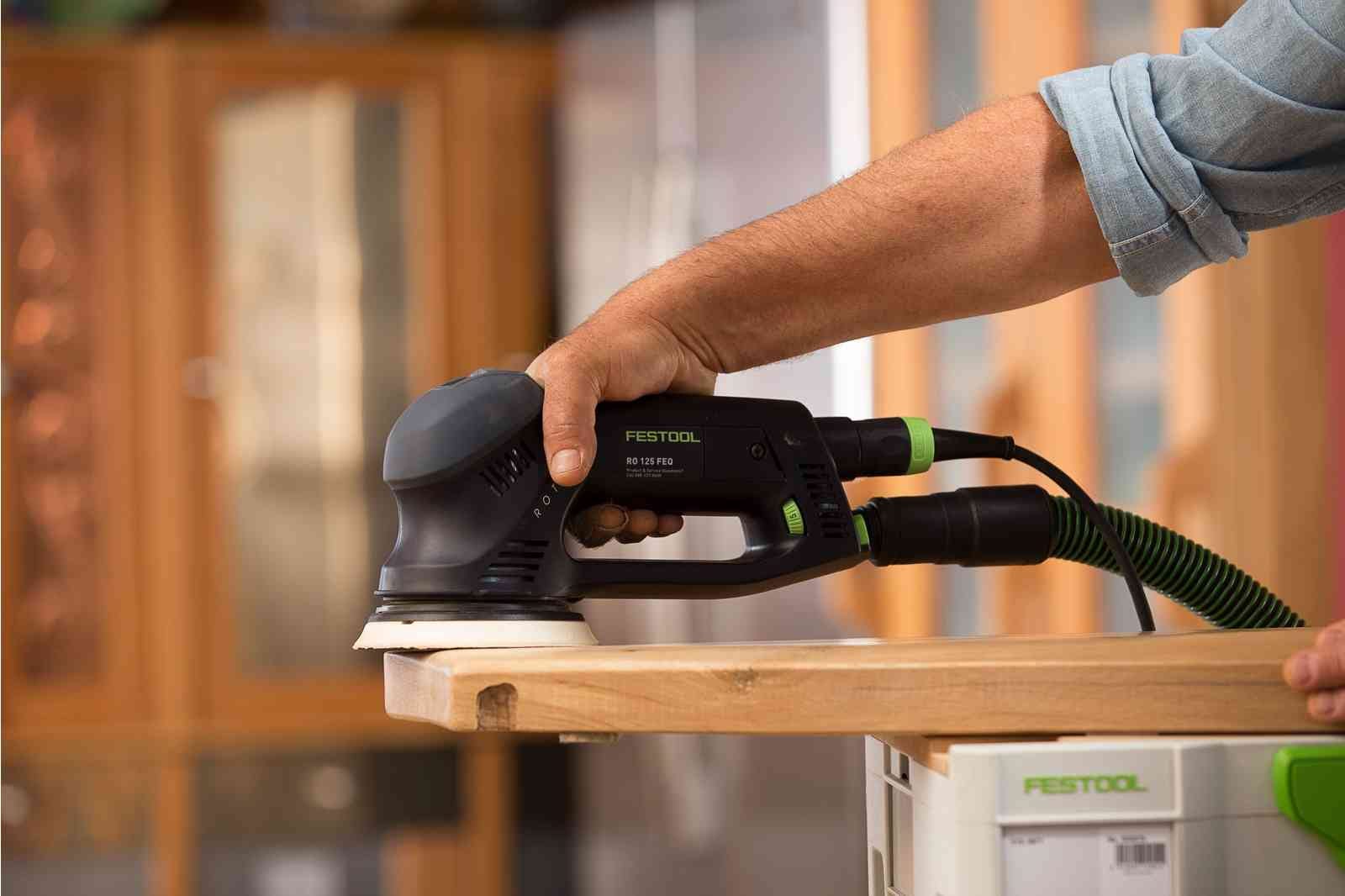 Festool 576032 RO 125 FEQ-Plus Rotex 125mm (5") Multi-Mode Sander w/ Systainer3