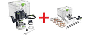 Festool OF 2200 EB Plunge Router Kit with OF 2200 Imperial Accessory Kit
