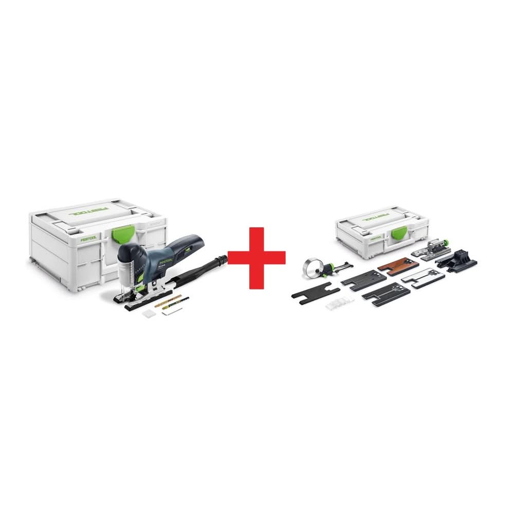 Festool PSC 420 EB Carvex Jigsaw BASIC with Carvex Imperial Accessory Kit
