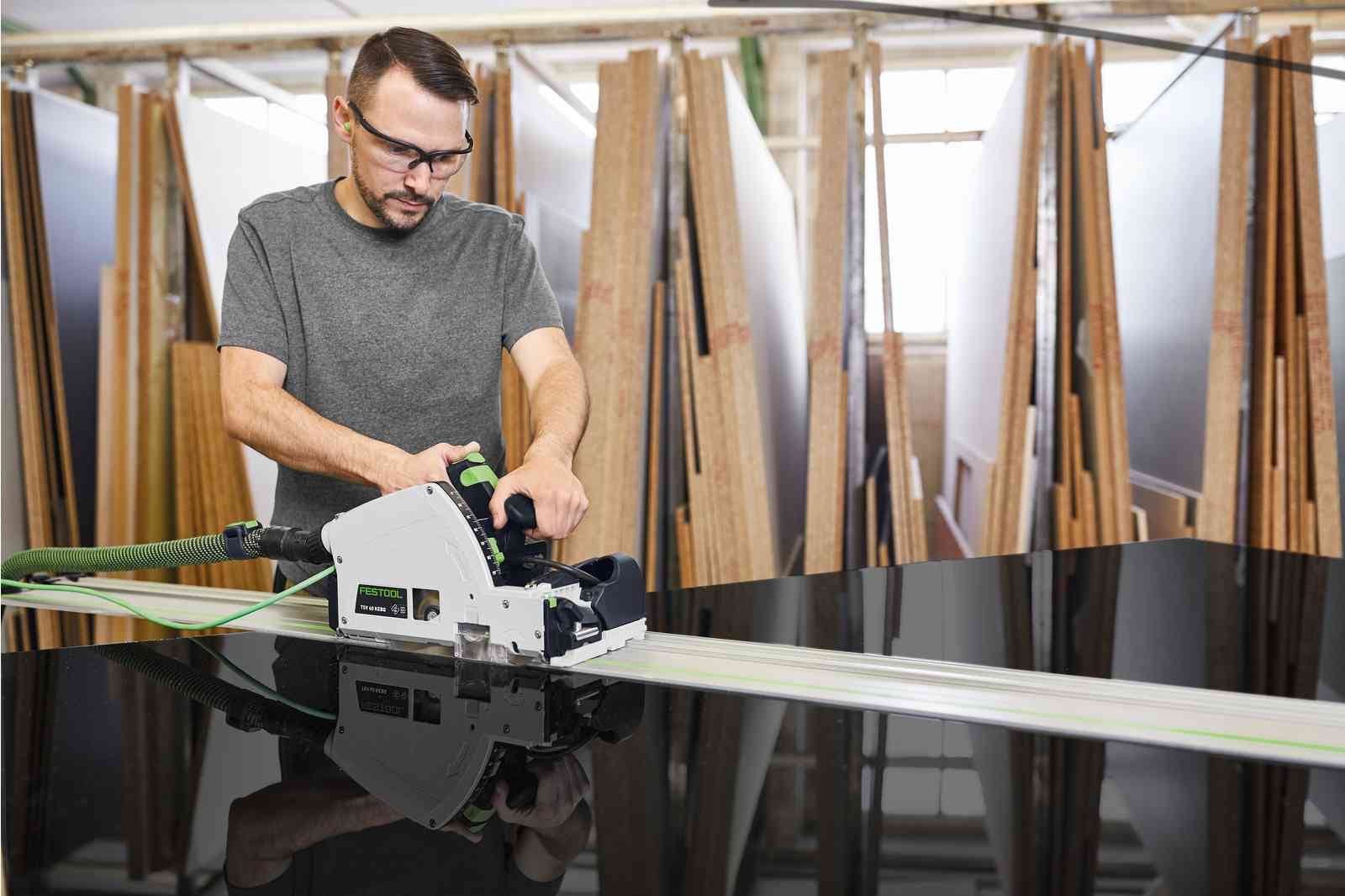 Festool 576735 TSV 60 KEB-Plus Plunge Cut Scoring Track Saw Set