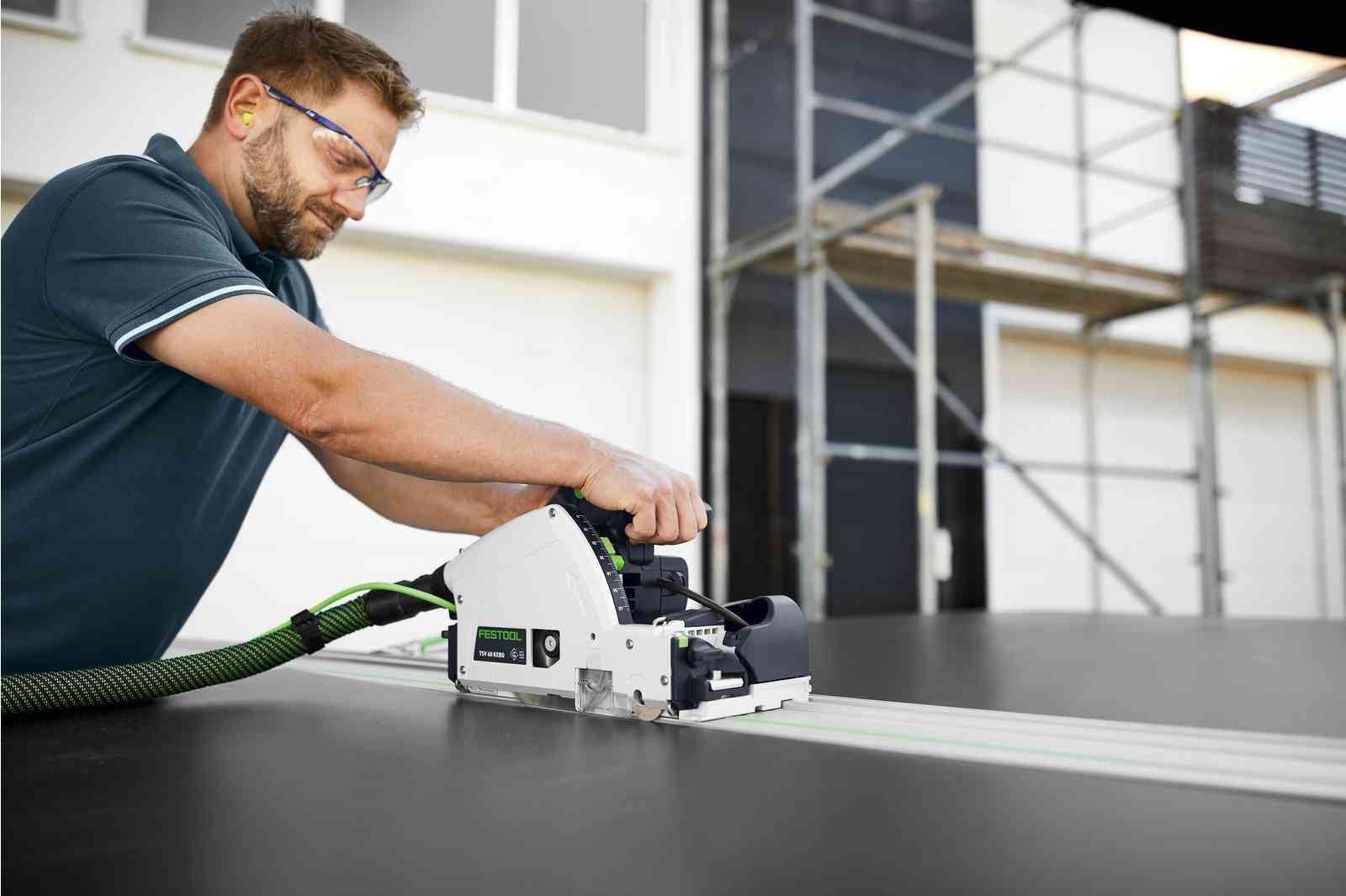 Festool 576735 TSV 60 KEB-Plus Plunge Cut Scoring Track Saw Set